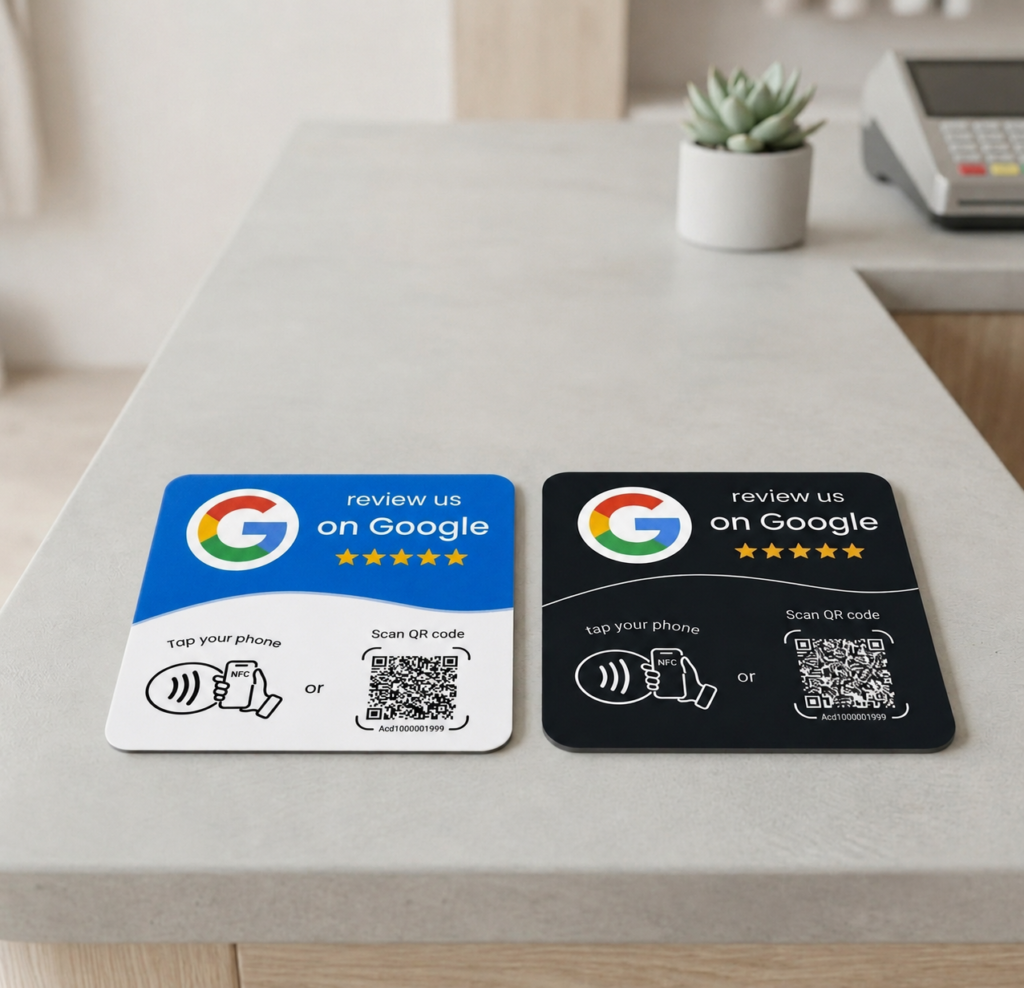 Tarjeta NFC Google Reviews
