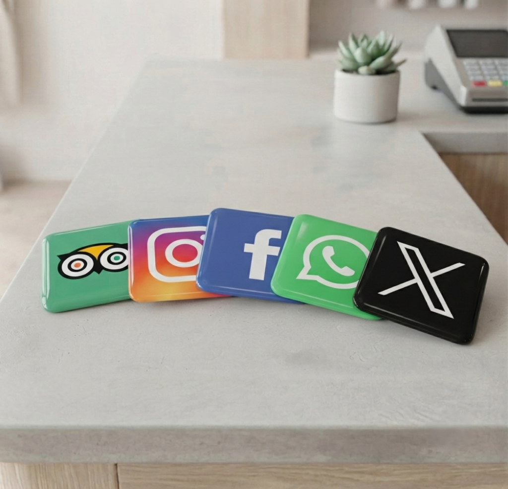 Tarjeta NFC Redes Sociales